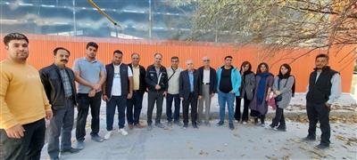 بازدید اعضای گروه تخصصی متالورژی سازمان نظام مهندسی معدن كردستان از كارخانه كاشی كسری
